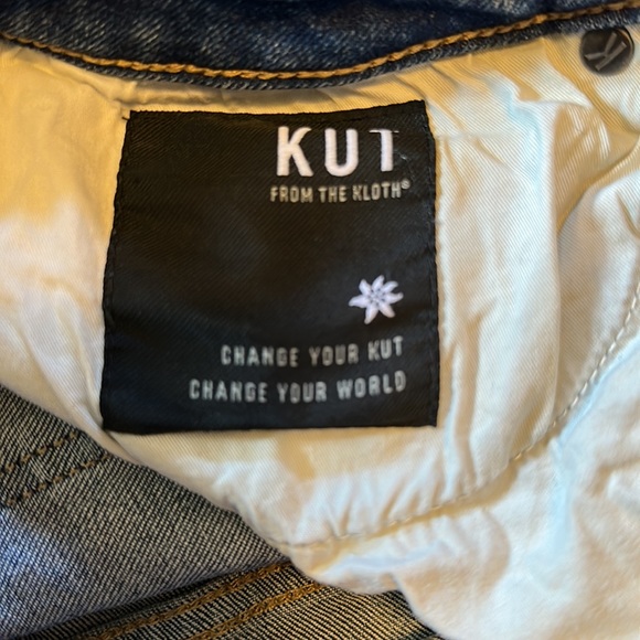 Kut From the Kloth womens Jean shorts size 14 Very gently used - Picture 5 of 6